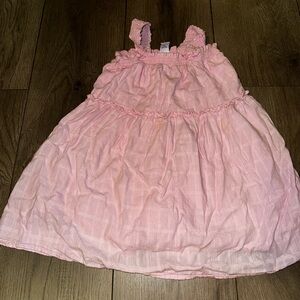Old Navy Light Pink Girls Dress with Ruffle Detail